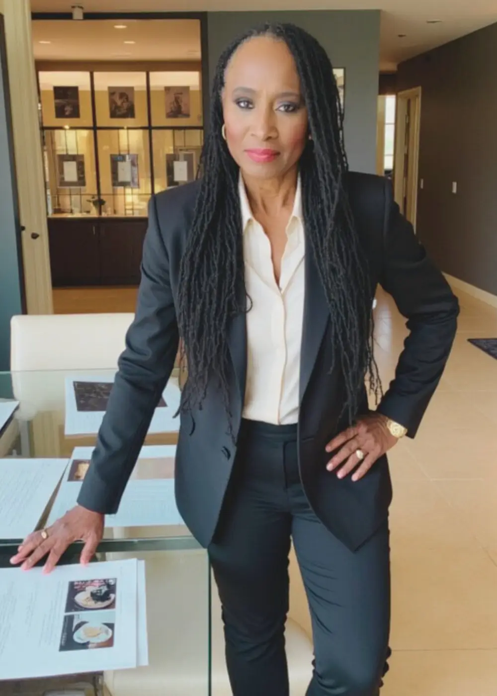 Rosalind Green at Office